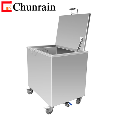 가열 탱크 2500W 80 섭씨 열 단열 188L 기름 제거 지방 레스토랑 부엌 침착 탱크 CR-188L