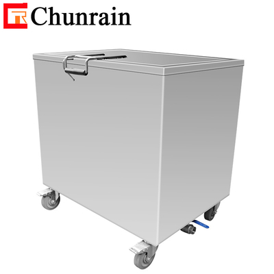 가열 탱크 2500W 80 섭씨 열 단열 188L 기름 제거 지방 레스토랑 부엌 침착 탱크 CR-188L