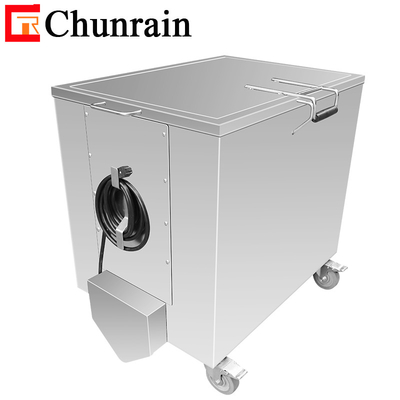 가열 탱크 1500W 80 섭씨 열 단열 30 갤런 제거 스테인레스 스틸 흡수 탱크 레스토랑 CR-132L