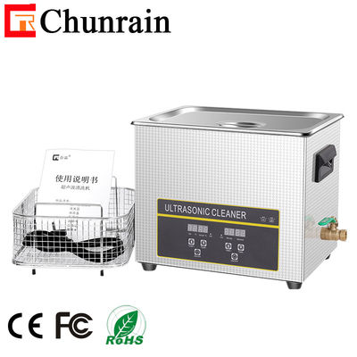 피펫 실험실 초음파 세탁기술자, 240W 80KHZ 10l 초음파 세탁기술자