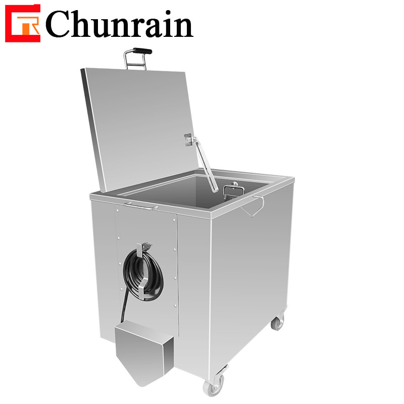 가열 탱크 1500W 80 섭씨 열 단열 55 갤런 기름 제거 초음파 식기 청소기 부엌 담기 탱크