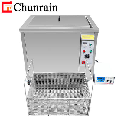 춘레인 1800W 135L 스테인리스 스틸 산업용 초음파 청소기 조절 타이머/열기 트럭 엔진용 CE 인증