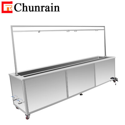 ROHS 3000W 초음파 장님 세탁기술자, 160liter 초음파 장님 청소 장비