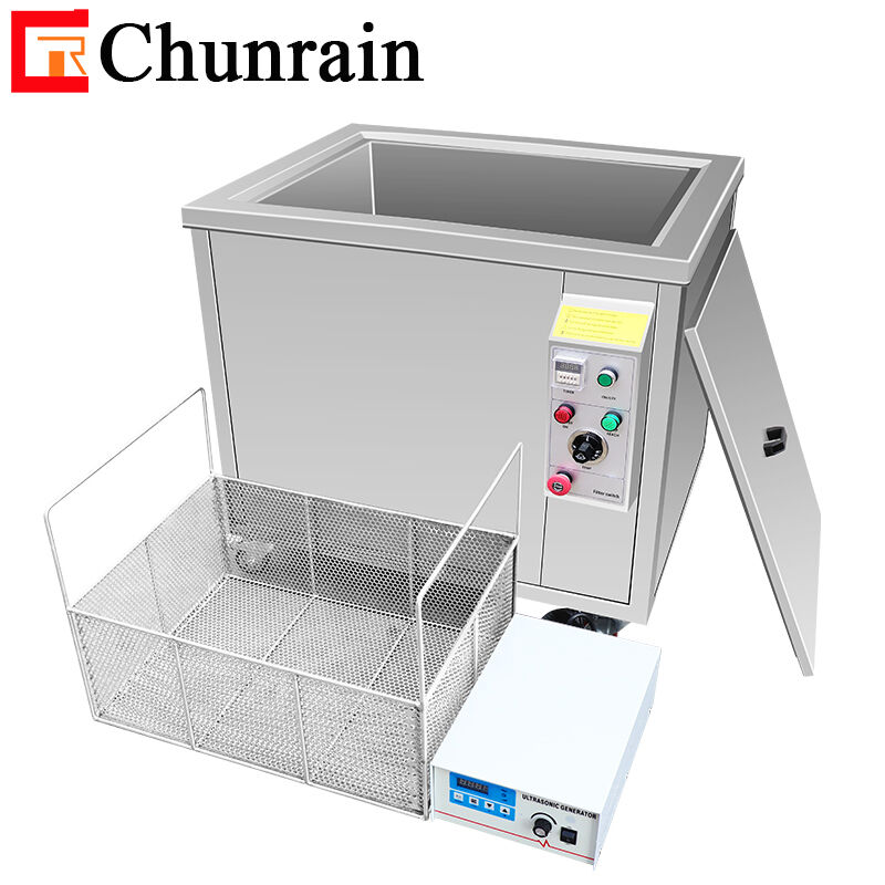 춘레인 1800W 135L 스테인리스 스틸 산업용 초음파 청소기 조절 타이머/열기 트럭 엔진용 CE 인증